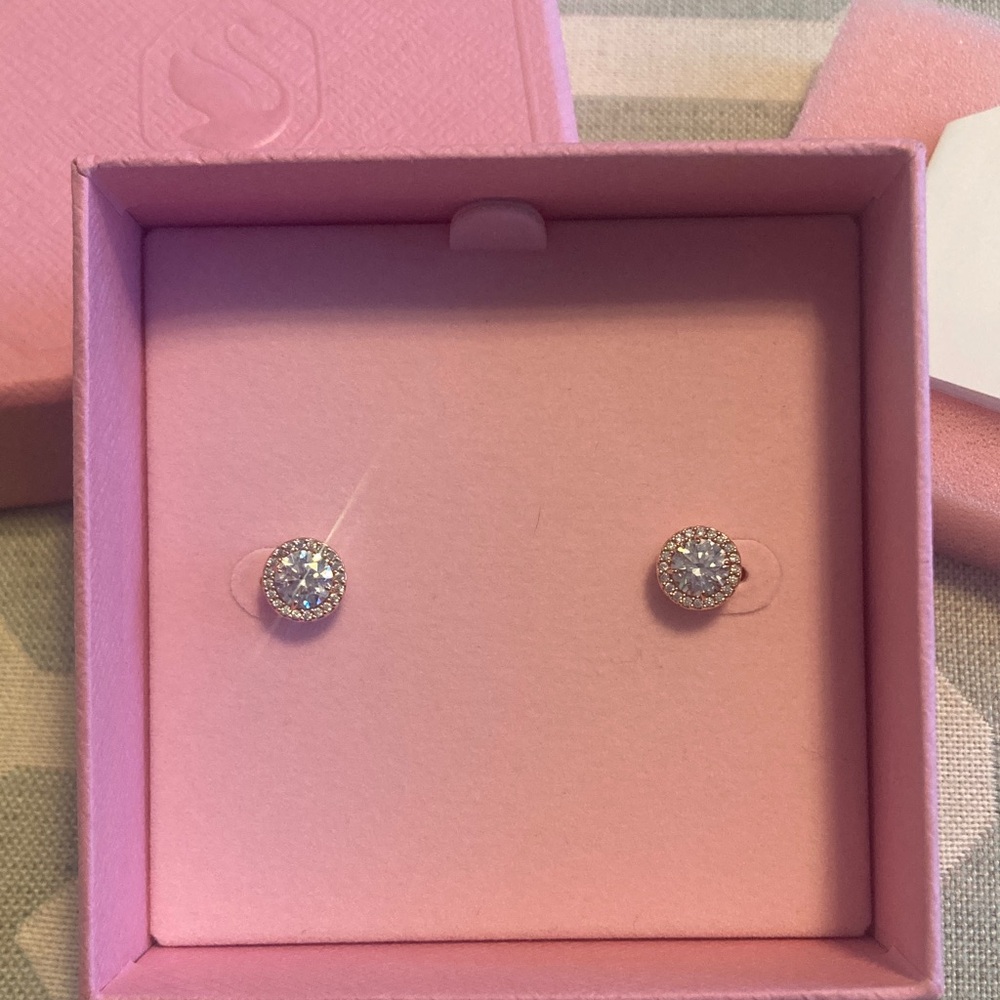 Swarovski Una Angelic Stud Earrings